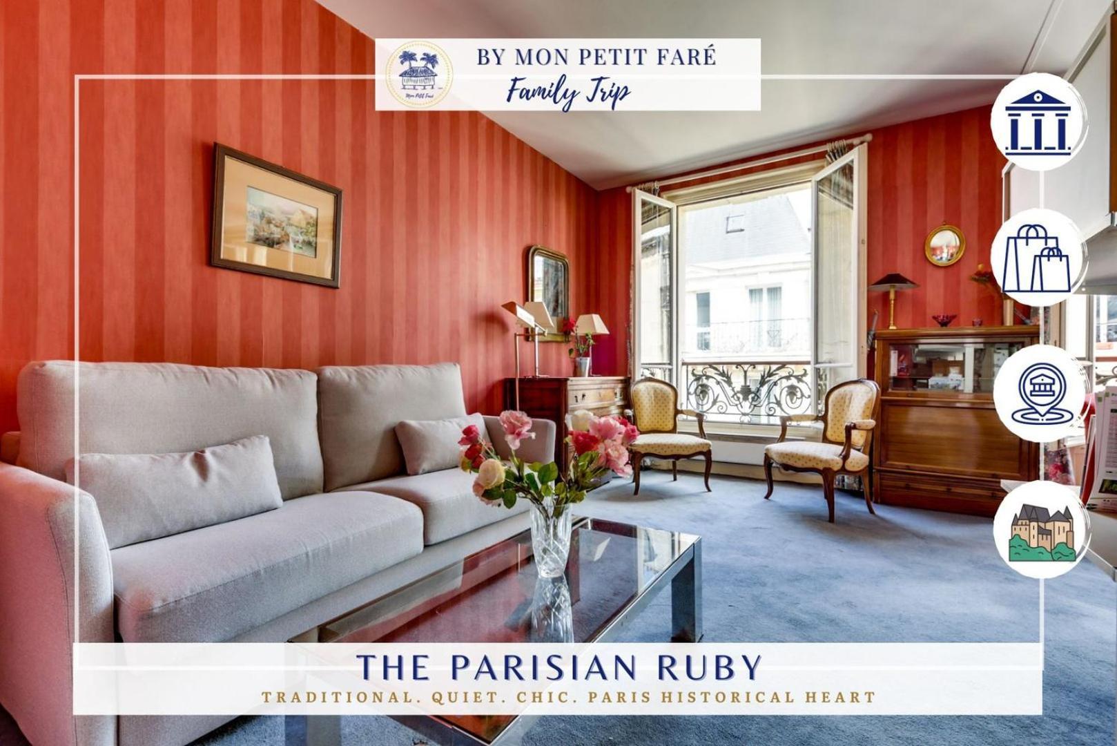 Ferienwohnung Le Rubis De Paris Elegant Notre-Dame & Pantheon Exterior foto